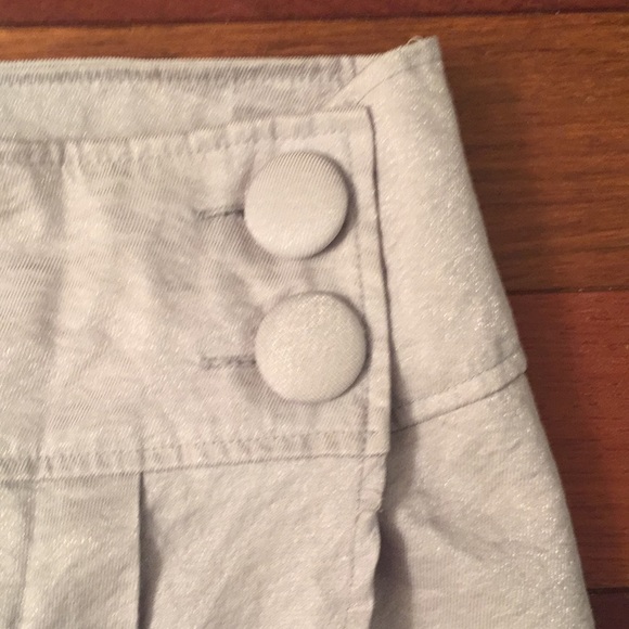 Silver wraparound skirt - Picture 3 of 4